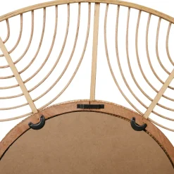 Fabrique de Styles Miroirs*Miroir element en bambou d80cm