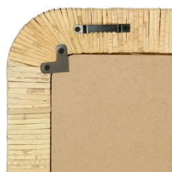 Fabrique de Styles Miroirs*Miroir en rotin et mdf 60x90cm - Tulum