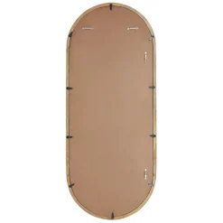 Fabrique de Styles Miroirs*Miroir ovale en manguier 49x119.5cm - Hervea