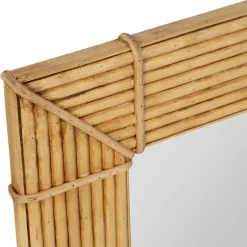 Fabrique de Styles Miroirs*Miroir rectangle en bambou 50x80cm - Owari