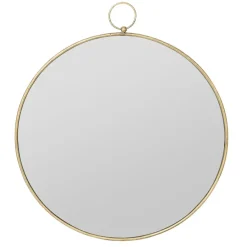 Fabrique de Styles Miroirs*Miroir rond en fer - dorhan