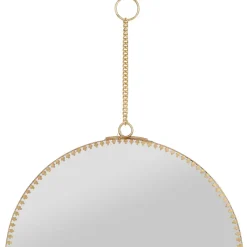 Fabrique de Styles Miroirs*Miroir rond en laiton d20cm - ornalise