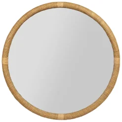 Fabrique de Styles Miroirs*Miroir rond en rotin d80cm - Tamba