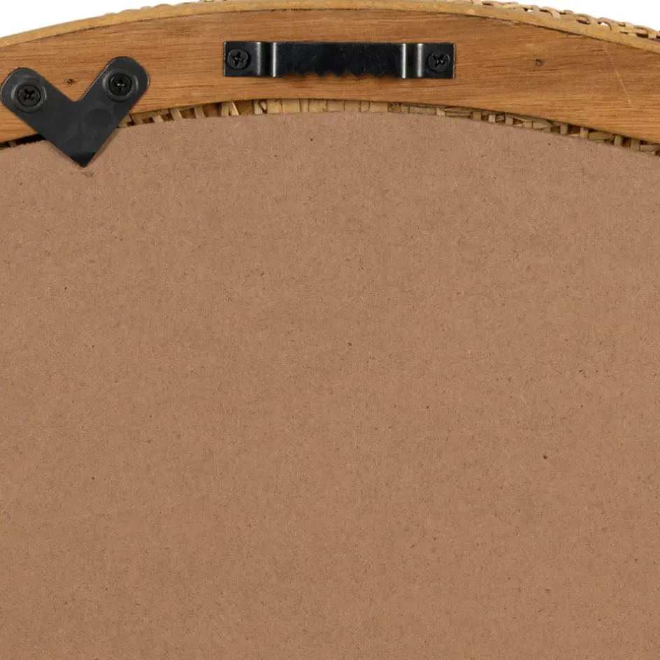 Fabrique de Styles Miroirs*Miroir rond en rotin d80cm - Tamba
