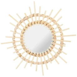 Fabrique de Styles Miroirs*Miroir rotin d25cm