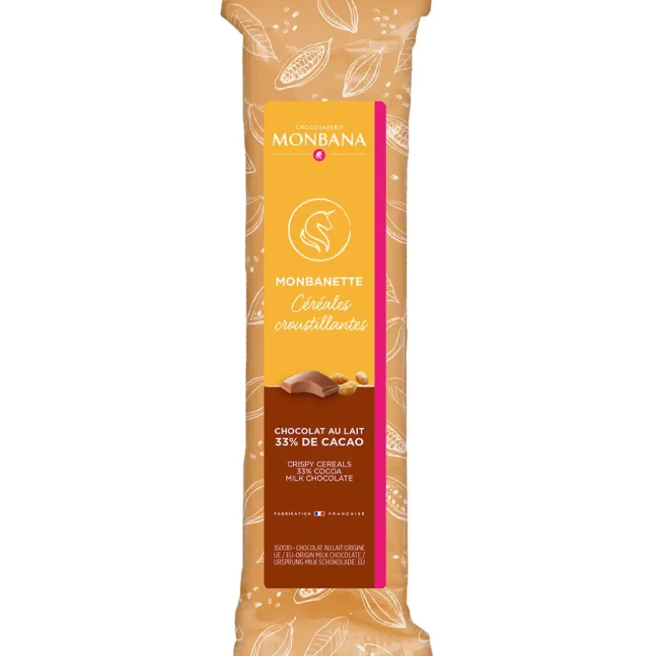 Fabrique de Styles Chocolats Et Confiseries*Monbanette lait céréales croustillantes