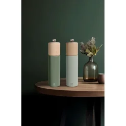 Fabrique de Styles Salières Et Poivrières*Moulin à poivre vert fougère h21.5cm - Boreal