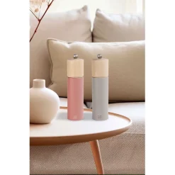 Fabrique de Styles Salières Et Poivrières*Moulin à sel gris h21.5cm - Boreal