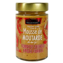 Fabrique de Styles Condiments Et Épices*Mousse de moutarde aux tomates séchées et épices fumées