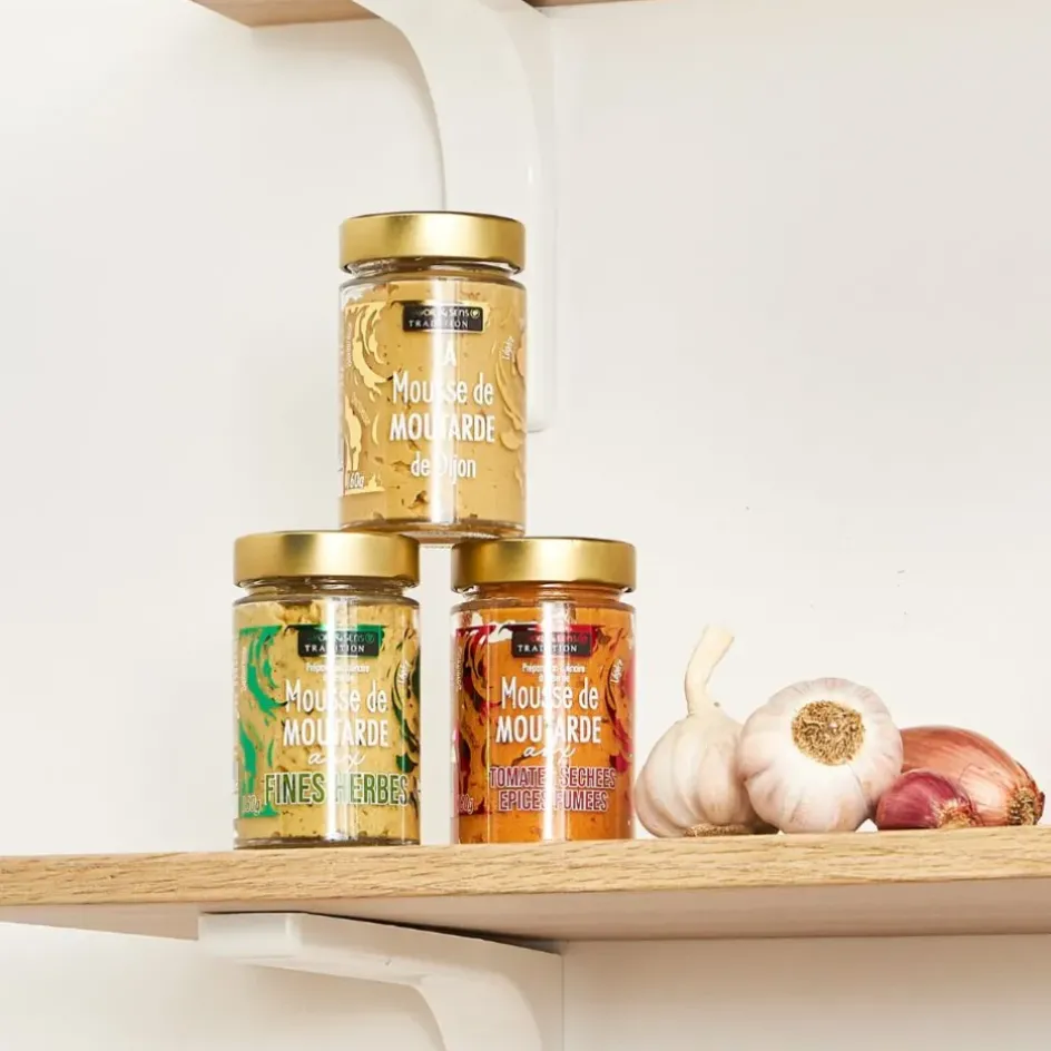 Fabrique de Styles Condiments Et Épices*Mousse de moutarde aux tomates séchées et épices fumées