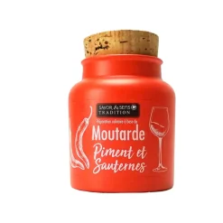 Fabrique de Styles Condiments Et Épices*Moutarde piment d'espelette et sauterne