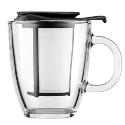 Fabrique de Styles Tasses Et Mugs*Mug avec filtre en verre trempé 35cl