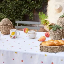 Fabrique de Styles Tasses Et Mugs*Mug en grès moucheté écru et 38cl - Les Fruits