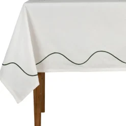 Fabrique de Styles Nappes*Nappe en coton écru 250x145cm - P'tit légumes