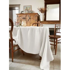 Fabrique de Styles Nappes*Nappe rectangle en lin lavé 170x250cm - Soline