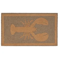 Fabrique de Styles Paillassons*Paillasson homard en coco 73x43cm - Homard