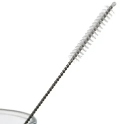 Fabrique de Styles Accessoires Réutilisables*Paille avec brosse x4 dilacia h15.5cm en verre borosilicate