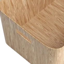 Fabrique de Styles Rangements Salle De Bain*Panier en bois 30.5x22.9xh15.12cm