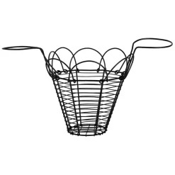 Fabrique de Styles Paniers Et Corbeilles*Panier en fer d20cm - Reserve