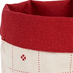 Fabrique de Styles Paniers Et Corbeilles*Panière à pain en coton - P'tits Cœurs