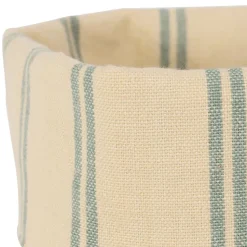 Fabrique de Styles Paniers Et Corbeilles*Panière à pain en coton vichy d15cm - Campagne