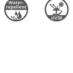 Enfant Fabrique de Styles Parasols, Pergolas|Jardin*Parasol avec frange en coton beige d200xh210cm