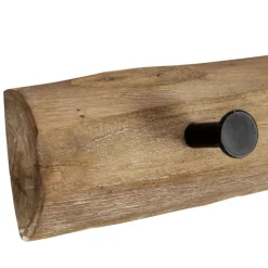 Fabrique de Styles Patères*Patère 3 crochets en bois 38x7cm - Chalet