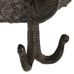 Fabrique de Styles Patères*Patère double paon en fonte