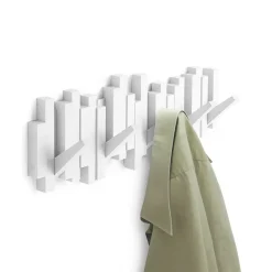 Fabrique de Styles Patères*Patère murale 5 crochets rabattables