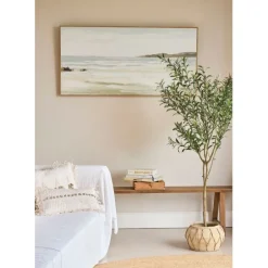 Fabrique de Styles Tableaux Et Toiles*Peinture encadrée estran 140x70cm