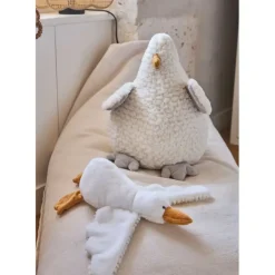 Enfant Fabrique de Styles Doudous Et Peluches*Peluche mouette blanc et jaune - Songes