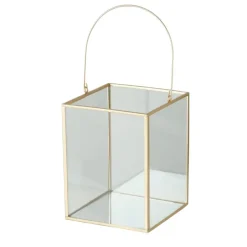 Fabrique de Styles Photophores, Bougeoirs Et Lanternes*Photophore malta dore 12x14xh12cm