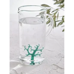 Fabrique de Styles Carafes Et Pichets*Pichet corail en verre 1.3L - Océan