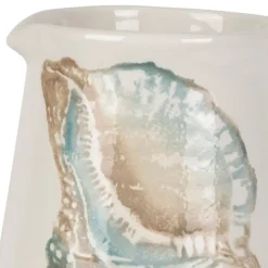 Fabrique de Styles Carafes Et Pichets*Pichet en faïence bleu et beige 5l - Bord De Mer