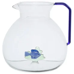 Fabrique de Styles Carafes Et Pichets*Pichet poisson en verre borosilicate 1.7l - Océan