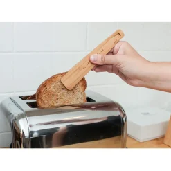 Fabrique de Styles Ustensibles De Cuisine*Pince a toast en bambou