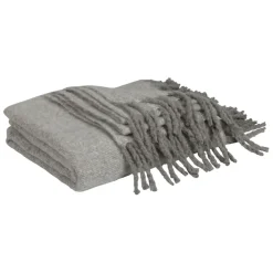 Fabrique de Styles Plaids*Plaid avec franges en tissu 170x130cm - Klosen