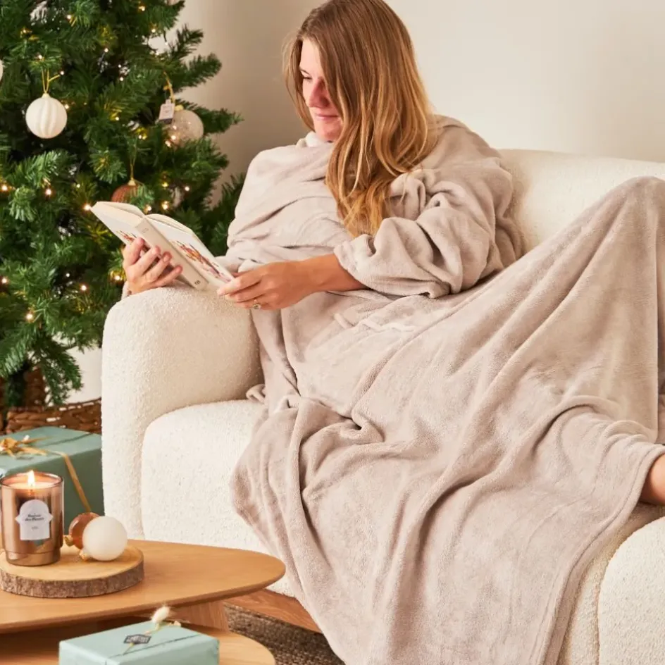 Fabrique de Styles Accessoires Mode*Plaid avec manches en tissu - Giny