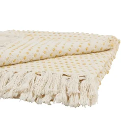 Fabrique de Styles Plaids*Plaid courba 170x130cm en coton et acrylique