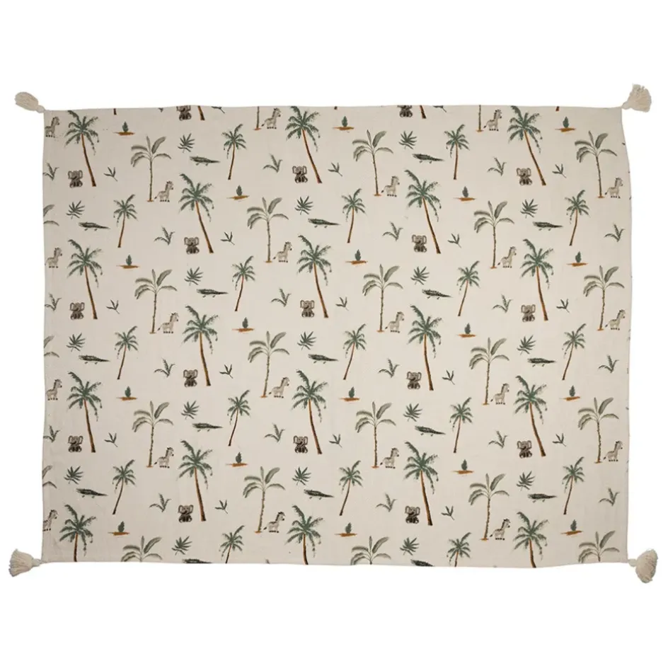 Fabrique de Styles Plaids*Plaid en coton 170x130cm - Zawadi