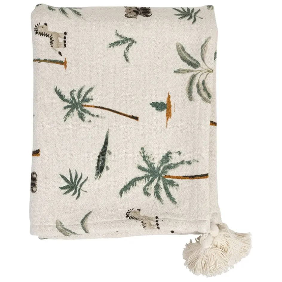 Fabrique de Styles Plaids*Plaid en coton 170x130cm - Zawadi