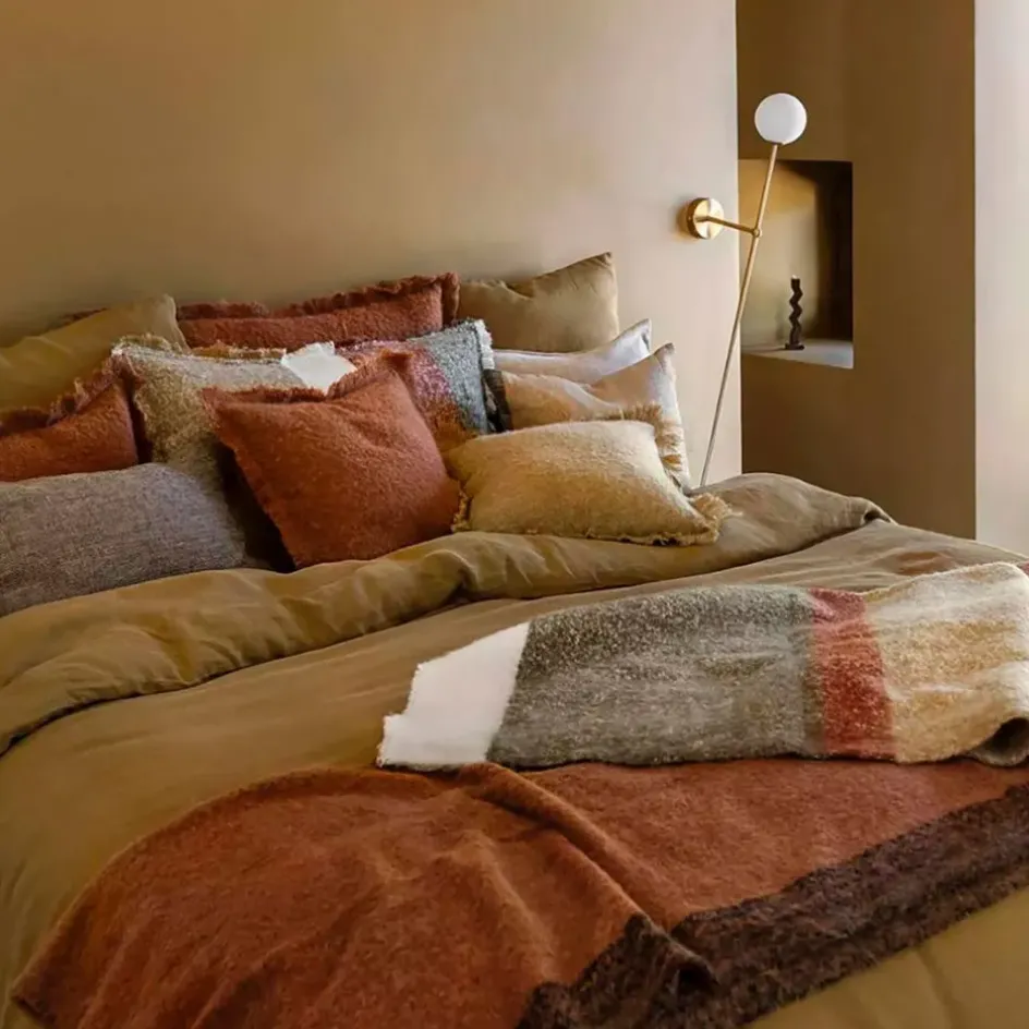 Fabrique de Styles Plaids*Plaid en laine 130x200cm - Calypso