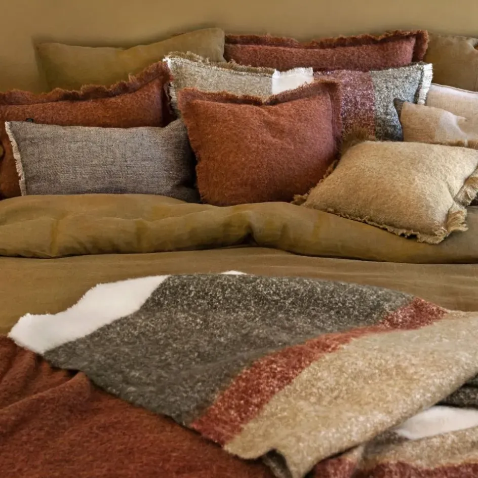 Fabrique de Styles Plaids*Plaid en laine 130x200cm - Calypso