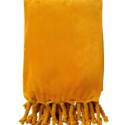 Fabrique de Styles Plaids*Plaid florijn 150x200cm golden glow