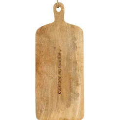 Fabrique de Styles Planches À Découper*Planche à découper en manguier 16x39cm - Famille