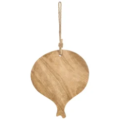 Fabrique de Styles Planches À Découper*Planche à découper Oignon en manguier 25x29cm - P'tit Légume