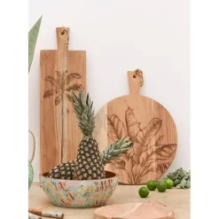Fabrique de Styles Planches À Découper*Planche à découper palmier en acacia 70x20cm - Dalbert