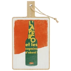 Fabrique de Styles Planches À Découper*Planche a découper en bois 14x26cm - Copains D'Abord