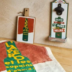 Fabrique de Styles Planches À Découper*Planche a découper en bois 14x26cm - Copains D'Abord