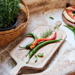 Fabrique de Styles Planches À Découper*Planche a découper en manguier 48x20cm - Grand Office